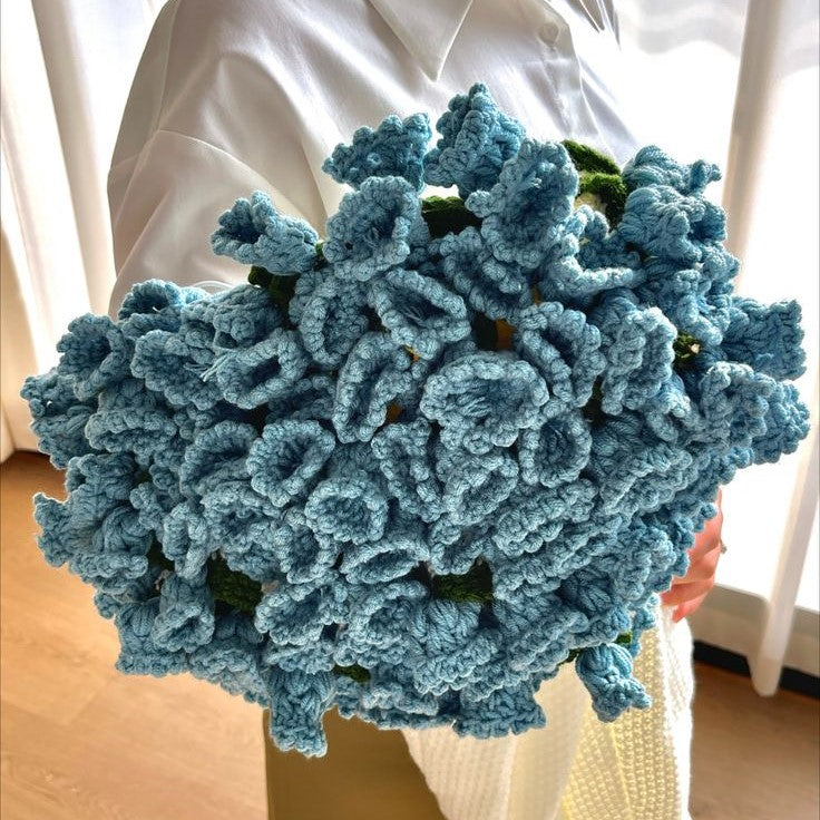 Handmade Crochet Rose Blanket - Fully Crafted Edition